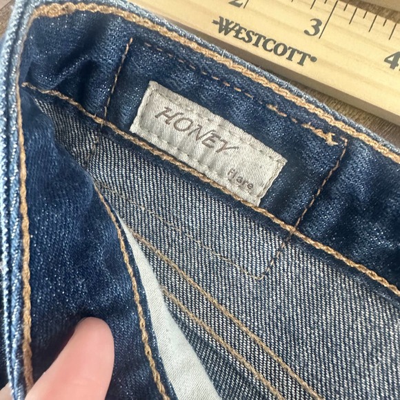 Big Star Honey flare jeans women's size 29R medium wash rodeo western country - Picture 6 of 12
